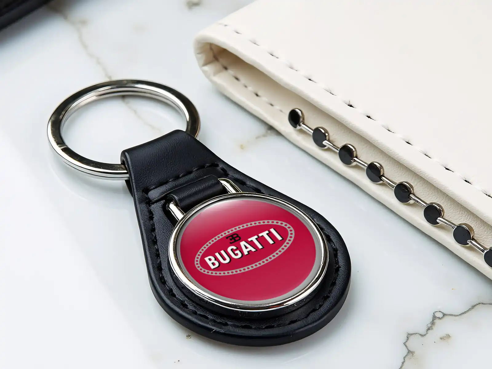 Bugatti Meilleur Porte‑clé Brillant Premium Look Course